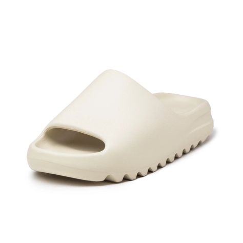 Brand: Adidas Model: Yeezy Slide Style Code: FZ5897 Release Date: September 24, 2022 White Yeezy Slides, Slide Adidas, Yeezy Slides Outfit, Adidas Yeezy Slides, White Nike Socks, Foam Slides, Shoes Wishlist, Adidas Yeezy Slide, Minecraft Skins Aesthetic