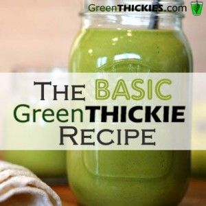 Basic Green Thickie Recipe: How to make your first Green Thickie Easy Green Smoothie Recipes, Green Thickies, Green Smoothie Benefits, Healthy Sweeteners, Green Smoothie Challenge, Yummy Green Smoothie, Easy Green Smoothie, Green Detox Smoothie, Healthy Green Smoothies