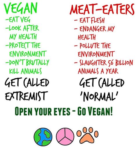 "Open Your Eyes - Go Vegan!" Posters by thehippievegan | Redbubble  #vegan #animalrights Vegetarian Quotes, Pancakes Protein, Reasons To Go Vegan, Vegan Facts, Protein Dinner, Vegan Memes, Simple Nutrition, Vegan Quotes, Why Vegan