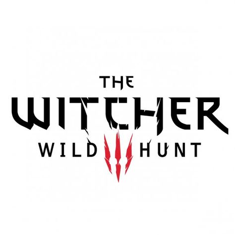 Logo of The Witcher Wild Hunt The Witcher Logo, Witcher Wild Hunt, Video Game Logos, Fantasy Logo, Witcher 2, The Witcher Wild Hunt, The Witcher Game, Draw Logo, Witcher 3 Wild Hunt