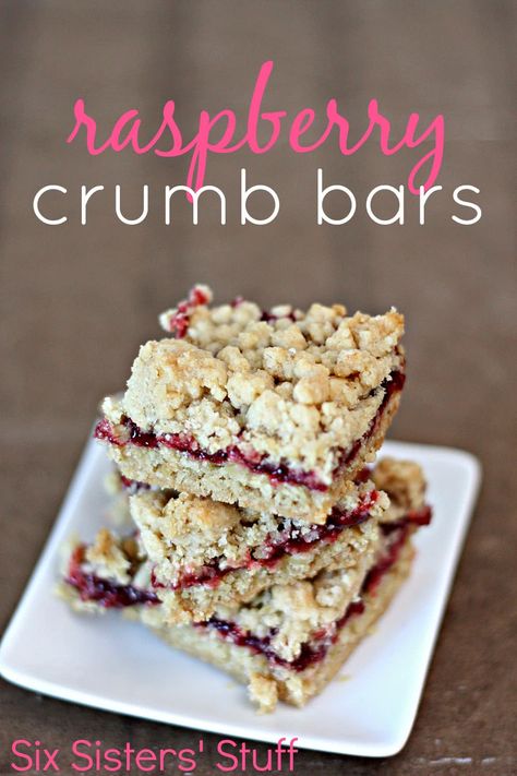 Raspberry Crumb Bars Recipe Cheesecake Factory Oreo Cheesecake, French Dip Crescents, Raspberry Crumb Bars, Au Jus Recipe, Six Sisters Recipes, Danish Dessert, Oreo Cheesecake Recipes, Raspberry Bars, Crumb Bars