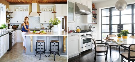 See why these kitchens will never go out of style. Kitchen Butlers Pantry, Sarah Richardson Design, Bistro Restaurant, Dream Laundry Room, Interior Design Process, Phoenix Homes, Herringbone Floor, Flooring Trends, White Cabinets