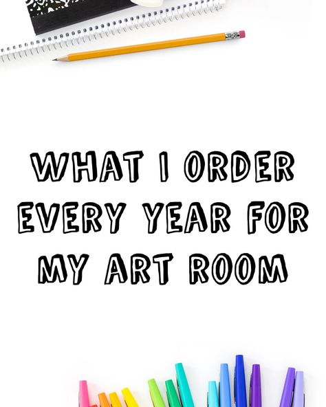 Favorite Art Supplies 🔴 I have to turn in my supply requests before the last day of school. 🟠 First, I inventory what is leftover and the 2nd art teacher does the same 🟡 I order the bulk of my supplies from School Specialty 🟢 Curious, what are your all time favorite supplies? 🔵 Editable inventory/ordering template available on my TPT that shows exactly what I order for my K-6 art room 🟣 Want me to send you the art class inventory/ordering link? Message me the word ORDER #artteachertpt #artro... Art Teacher Resources, The Last Day Of School, Word Order, Middle School Art, Last Day Of School, The Last Day, Elementary Art, Art Teacher, Art Class