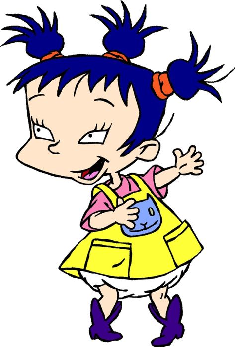 Rugrats In Paris, Kimi Finster, Rugrats Characters, Rugrats Cartoon, Rugrats All Grown Up, Story Birthday, Nickelodeon Cartoons, 90s Cartoons, Cartoon Painting