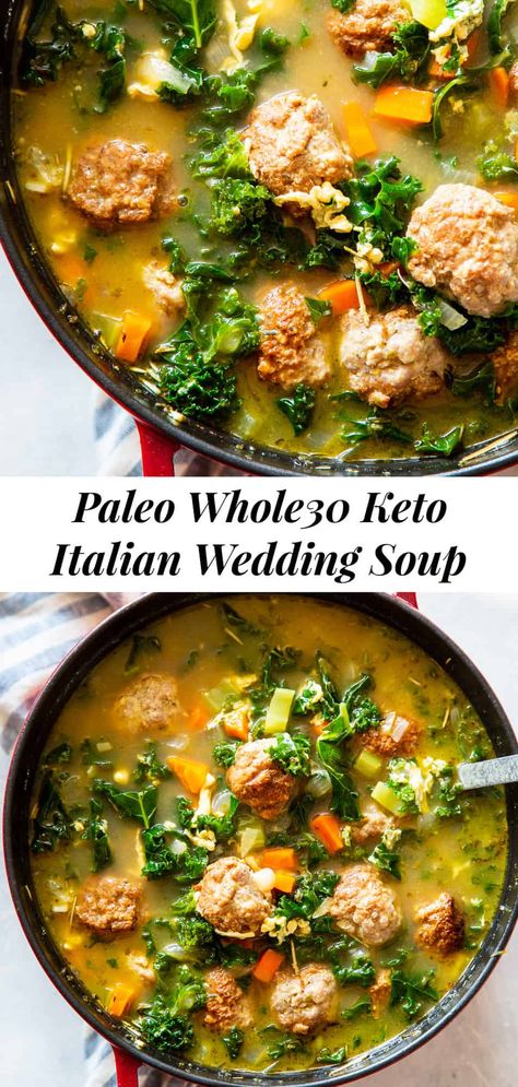 Menstrual Phase Soup, Menstrual Food, Clean Soups, Whole 30 Soup, Italian Sausage Meatballs, Paleo Soups, Paleo Ideas, Soup Paleo, Whole30 Dinner