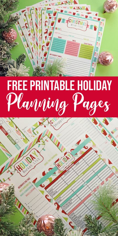 Christmas Gift Planning Free Printable, Christmas Binder Printables Free, Christmas Budget Printable Free, Happy Planner Christmas Free Printables, Christmas Planning Printables Free, Christmas Planner Printables Free 2023, Christmas Gift List Printable Free, Free Christmas Planner Printables, Advent Calendar Printable Free