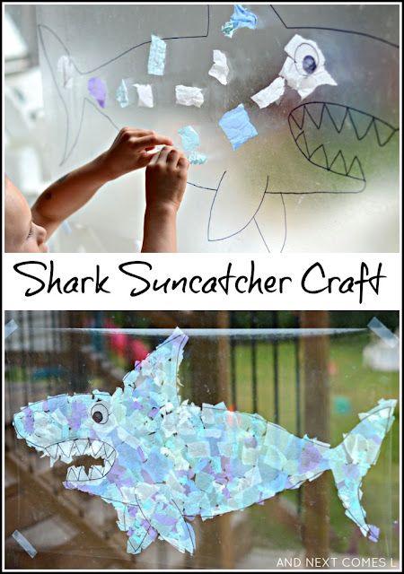 Eye Contact Activities, Shark Week Crafts, Shark Activities, Shark Craft, Suncatcher Craft, Ocean Activities, Sea Crafts, Ocean Crafts, Shark Week