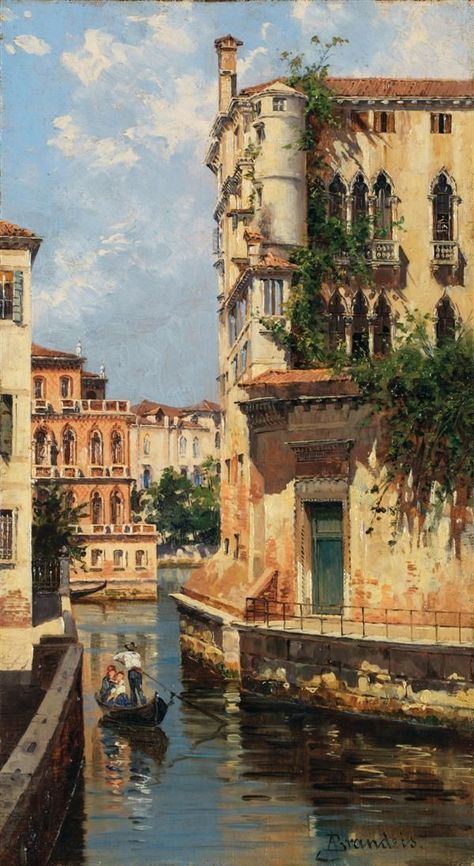 Venice Painting, Italy Painting, Rennaissance Art, Painting Ideas On Canvas, Italy Art, Old Paintings, Vintage Poster Art, Aesthetic Painting, Painting Wallpaper