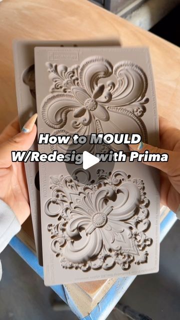 Kimberly Gadoury | Furniture Artist | Home DIY & Tutorials on Instagram: "Moulds are so much fun !!COMMENT “ Moulds” & I will send you the link to @redesignwithprima which has just released some amazing new designs😍😍   It is so easy to add Moulds to Furniture and it adds so much uniqueness. Have you tried Moulds yet ???" Diy Resin Moulds, Decor Molds For Furniture, Redesign With Prima Moulds, Iod Mould Projects, Iron Orchid Designs Moulds Ideas, Diy Resin Mold Release, Mould It Clay Art, Iod Moulds Ideas, Iod Molds Projects