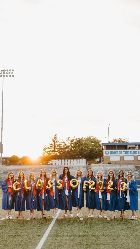 Cue the tears! My first group of senior reps are graduating! Love these girls so much 🩷 . . . . #classof2023 #seniorpictures #seniorphotos Group Cap And Gown Pictures, Class Pictures Ideas Group, Senior Rep Photoshoot, Rep Photoshoot, Group Senior Pictures, Gown Poses, Cap And Gown Senior Pictures, Girlfriends Photoshoot, Bestie Pictures