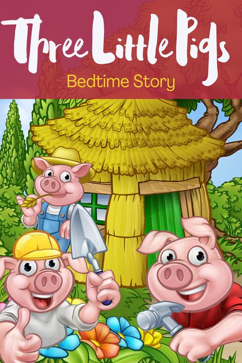 Three Little Pigs Bad Wolf Tattoo, Interesting Short Stories, Three Little Pigs Story, Three Little Pig, 3 Pigs, The Big Bad Wolf, The Three Little Pigs, Short Stories For Kids, Fairy Tales For Kids