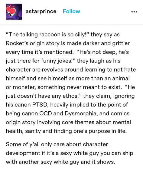 Guardians of the galaxy Tumblr text post Guardians Of The Galaxy Tumblr, Guardians Of The Galaxy Incorrect Quotes, Guardians Of The Galaxy Headcanon, Marvel Text Posts, Guardians Of The Galaxy Funny, Guardians Of The Galaxy Comic, Galaxy Comics, Guardian Of The Galaxy, Rocket Racoon