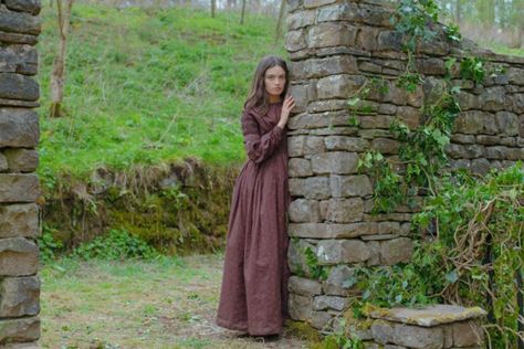 Emily Movie, Emma Mackey, Emily Bronte, Jane Eyre, Fantasy Costumes, Farm Yard, Period Dramas, Cinematography, Movie Tv