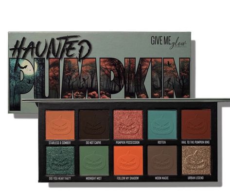 Gothic Eyeshadow Palette, Makeup Learning, Halloween Eyeshadow, Halloween Bride, Magnetic Palette, Teal And Green, Makeup Palettes, Fancy Makeup, Gothic Makeup