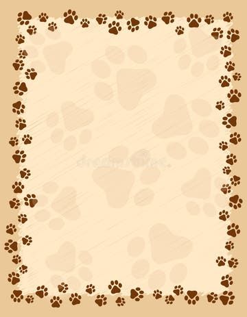 Paw prints stock vector. Illustration of graphics, black - 5236567 Paw Print Background, Paw Background, Paw Wallpaper, Dog Paw Prints, Dog Background, Animal Love, Happy Birthday Template, Cat Background, Cat Paw Print