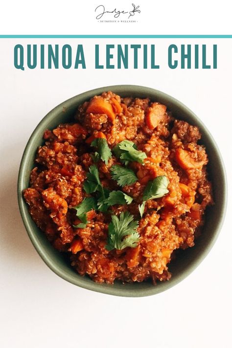 Gluten Free Low Fodmap Lentil Recipes, Low Fodmap Vegan, Quinoa Lentil, Fodmap Dinner, Fodmap Vegan, Vegan Chili Recipe, Nutritional Yeast Recipes, Yeast Recipes, Lentil Chili