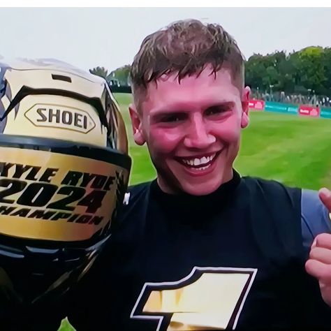 Kyle Ryde 2024 Bennetts British Superbike Champion, won in the last race of the season at Brands Hatch by 1 point Motor Cycle, Racing Bikes, Cycling