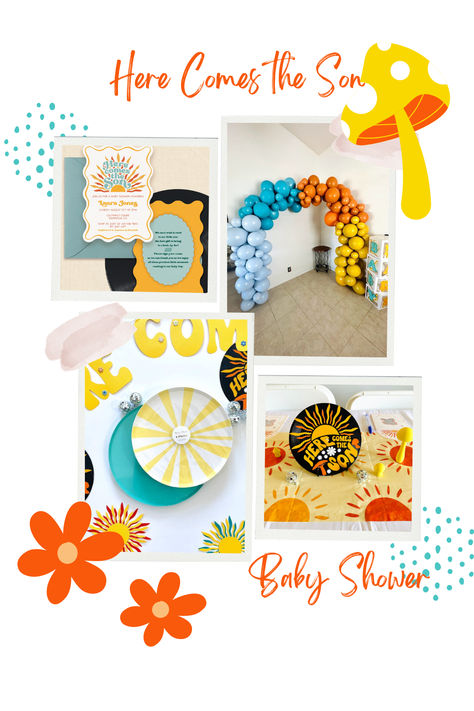 Here Comes the Son, Baby Shower theme, Boy Baby Shower, Party Idea, Baby Shower Theme Here Comes The Son, Trendy Baby Shower Themes, Party Boxes, Party In A Box, Baby Shower Theme, Trendy Baby, Custom Party, Here Comes, Blog Post