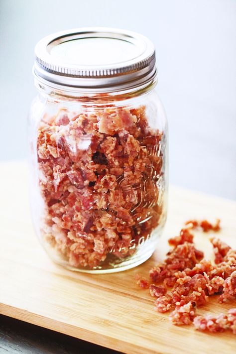 Canning Bacon Bits, Bacon Bits Recipes, Perfect Bacon, Homemade Bacon, How To Make Bacon, Best Bacon, Freezer Cooking, Bacon Bits, Bacon Recipes