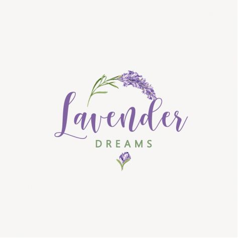 Lavender Logo Design, Lavender Pouches, Lavender Logo, Lavender Perfume, Organic Logo Design, Draw Logo, Rajputi Dress, Graphic Design Ideas, Fresh Lavender