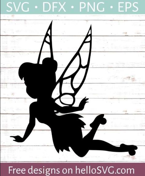 Recently Disney released a brand new live action Peter Pan movie and of course you can’t beat the original animated movie, but of course we all know the real star of all those movies is Tinkerbell! If you’re a big … Read More ... Live Action Peter Pan, Tinkerbell Silhouette, Tinkerbell Svg, Pan Movie, Peter Pan Movie, Disney Decals, Disney Clipart, Disney Silhouette, Cricket Ideas