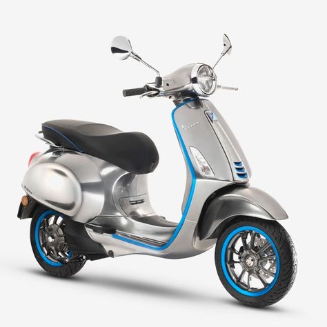 Vespa Announces Price of Electric Scooter and Starts Pre-Orders Electric Vespa, Scooters Vespa, New Vespa, Scooter Price, Vespa Primavera, Motor Listrik, Vespa S, Vespa Piaggio, Italian Scooter