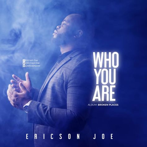 Gospel artist Ericson Joe just popped up with yet another masterpiece he titled “Who you are“ highly inspired by the Holy Ghost. “Who you are” is a perfect example of that, as the days go by in our lives we need to constantly remind ourselves of the role God plays in our Life, “Who you […]
The post [Audio + Video] Ericson Joe – Who You Are appeared first on Gospel Songs Mp3. Gospel Music Cover Art Design, Gospel Album Cover Design, Gospel Music Cover Design, Jesse Hall, Brand Quotes, Flyer Gospel, Singer Song Writer, Social Media Art, Graphic Design Brochure