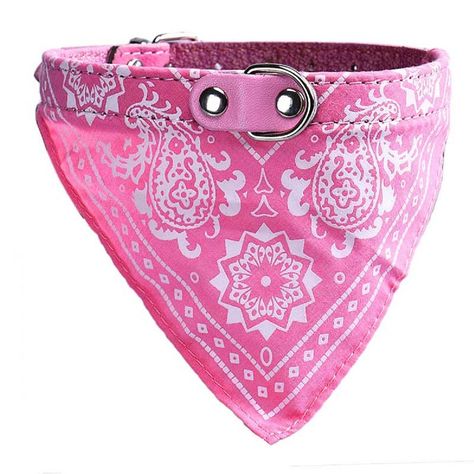 Coromose Adjustable Pet Dog Puppy Cat Neck Scarf Bandana Collar Neckerchief (Pink): Amazon.ca: Pet Supplies Dog Bandana Collar, Dog Neckerchief, Bandana Collar, Dog Fashion, Scarf Bandana, Pet Dogs Puppies, Pet Scarf, Cat Bandana, Puppy Collars