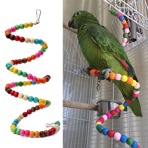 Natural bird toys