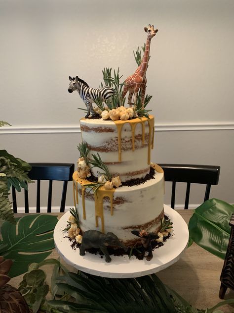 Wild One Birthday Cake Boys, Safari 1st Birthday Party Boy, Jungle Safari Birthday Party Decoration, Two Wild Birthday Cake, Safari Baby Birthday, Safari Theme Cake, Wild One Birthday Cake, Jungle Birthday Cake, Pastel Safari