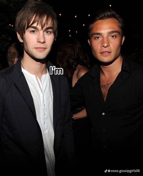 Chuck And Nate, Ed Westwick Gossip Girl, Nate Gossip Girl, Gossip Girl Nate, Gossip Girl Cast, Nate Archibald, Chuck Blair, Chuck And Blair, Ed Westwick