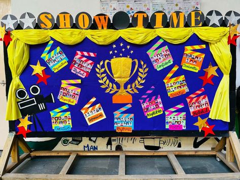 Annual Result Day Decoration In School, Boarders For Bulletin Boards, Notice Board Decoration, Exhibition Decoration, School Reference, School Library Bulletin Boards, Diy Crafts For School, Fancy Dress Competition, Theme Board