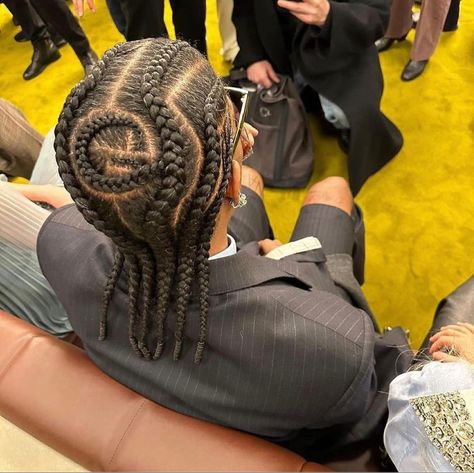 asap rocky at gucci fashion week Asap Rocky Gucci, Gucci Fashion Week, Asap Rocky Hair, Big Cornrows Hairstyles, Big Cornrows, Cornrow Braids Men, Hair Like Wool, Hair Twists Black, Cornrow Hairstyles For Men