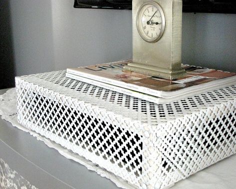 You'll swoon over these hidden living room hacks. Cable Box Cover, Hide Cable Box, Living Room Hacks, Hide Cables, Living Tv, Room Hacks, Revere Pewter, Bedroom Remodel, Welding Table