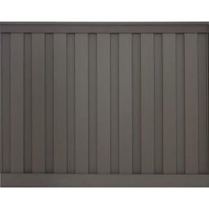 Trex Seclusions 6 ft. x 8 ft. Grey Winchester Composite Privacy Fence Panel Kit-WGPFK68 - The Home Depot Trex Fencing, Privacy Fence Panels, Composite Fencing, Plywood Projects, Eco Friendly Makeup, Composite Board, Horizontal Fence, Wood Plastic Composite, Privacy Fences