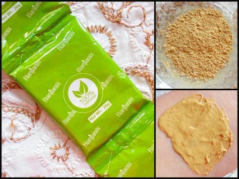 Today’s review of mine is going to be on a powder face pack from Banjara’s; it’s the Multani Mitti + Papaya Face Pack Review. The killer combination of Papaya and Multani Mitti always show good results on stubborn blemishes, marks and sun-tan. Though I do not have blemishes or tan as of now, there are enough pimple marks on my face. Let’s see whether this face pack takes care of them or not. #banjara's #multanimitti #papayaBanjara’s Multani Mitti + Papaya Face Pack Review https://www.glossypolis Haldi Face Pack, Papaya Face Pack, Multani Mitti Face Pack, Blemish Remedies, Multani Mitti, Sandalwood Powder, Powder Face, Face Pack, Blemish Remover