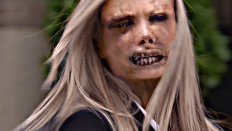 Claire Coffee, Grimm Tv Series, Grimm Tv Show, Grimm Tv, Horror Photos, Creepy Monster, Witch Face, New Tv Series, Brothers Grimm