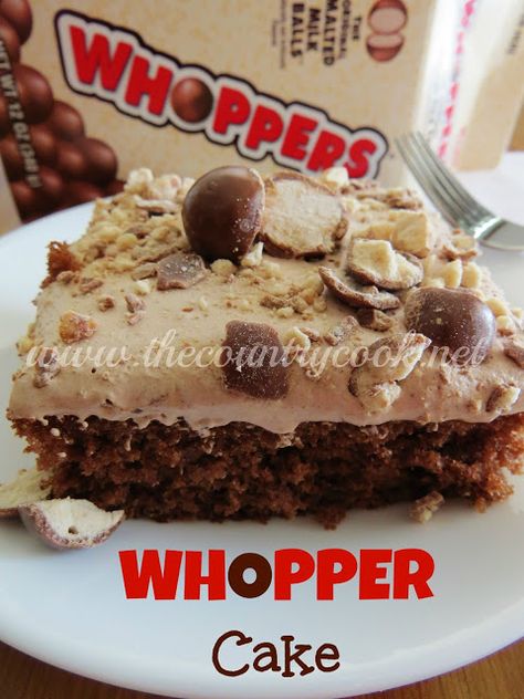 This is Whopper, as in malted milk balls, not the grilled kind found at Burger King. That would be a bit weird, wouldn’t it? If you love the flavor of Whoppers, then you will really enjoy this cake. I think malted milk is an underused ingredient. I mean, back in the day, you couldn’t go into any...Read More » Whopper Cake, Milk Video, Cheesecake Pumpkin, Milk Chocolate Cake, Holiday Pie, Snickers Cake, Malted Milk Balls, Tart Cake, Cake Video