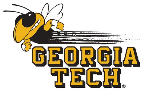 Buzz Georgia Tech Logo Football Board, Logo Football, Georgia Institute Of Technology, Tech Women, Tech Logo, Wordmark Logo, Georgia Tech Yellow Jackets, Grad Caps, Yellow Jackets