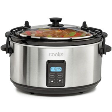 Cooks 5-qt. Programmable Latch and Travel Slow Cooker found at @JCPenney Slow Cooker Kip, Resep Makanan Beku, Crock Pot Recipes, Crockpot Pork, Best Slow Cooker, Crockpot Beef, Crock Pot Slow Cooker, Slow Cookers, Crock Pot Cooking