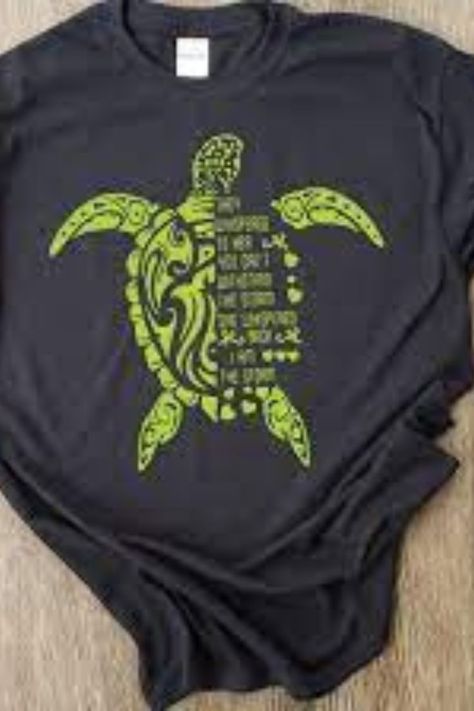 Sea Turtle Tshirt Design, Refashion Tshirt, Sea Turtle Shirt, Tshirt Dress Outfit, Tshirt Collection, I Am The Storm, Turtle Shirts, Citizen Science, School Spirit Shirts