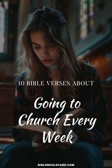 10 Bible Verses About Going to Church Every Week Going To Church, Best Bible Verses, Bible Says, Bible Study Notebook, Bible Knowledge, The Deal, The Bible, Bible Verse, Bible Study