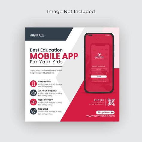 App Promotion Design Social Media, Mobile App Social Media Post, Mobile App Poster Design, App Promotion Poster, App Poster Design, Moodboard Poster, Advertising Infographic, Instagram Application, Medical App