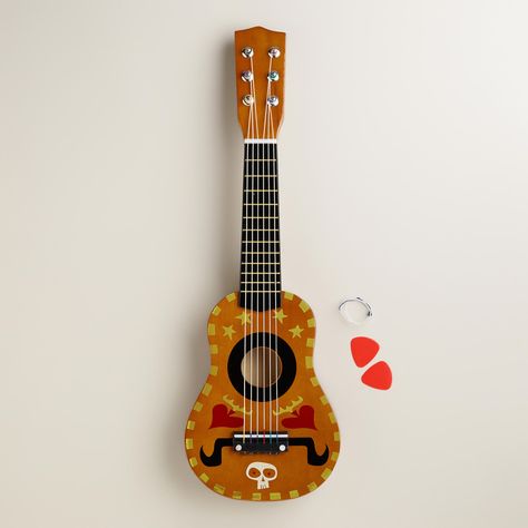 The Book of Life guitar Book Of Life Movie, Cute Merch, Ukulele Art, Music Institute, Day Of The Dead Party, The Book Of Life, Online Guitar Lessons, Halloween 2015, Guitars For Sale