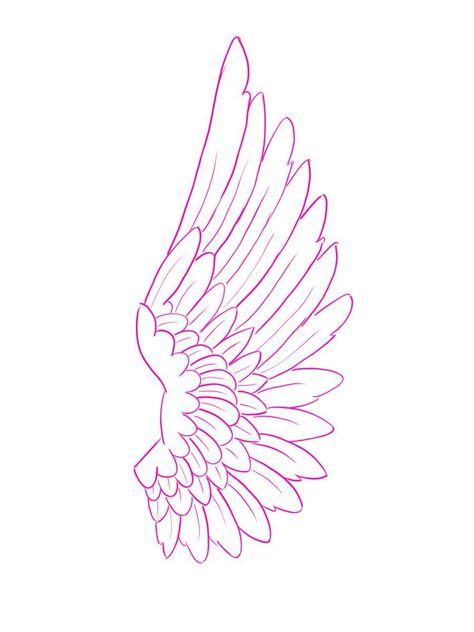 Wing Tattoo Stencil, Wings Line Art, Angel Wings Tattoo Stencil, Angel Wings Tattoo Forearm, Wing Stencil, Angel Wing Outline, Wings Outline, Wing Tattoo Arm, Wings Stencil