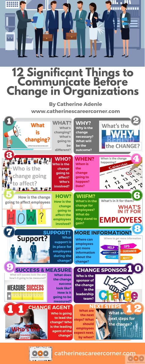 12 Significant Things to Communicate Before Change Communication Board Workplace, Human Resources Quotes, Employee Communication, Work Templates, Internal Comms, Communication Strategies, Organizational Change, Change Leadership, Organizational Leadership