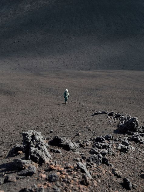 Diego Brambilla photographs a fictional space traveler wandering desolate landscapes on far away planets. Apollo Space Program, Four Horsemen, Photo Projects, Dark Photography, Greatest Adventure, Space Travel, Space Exploration, Artist Books, Art And Architecture