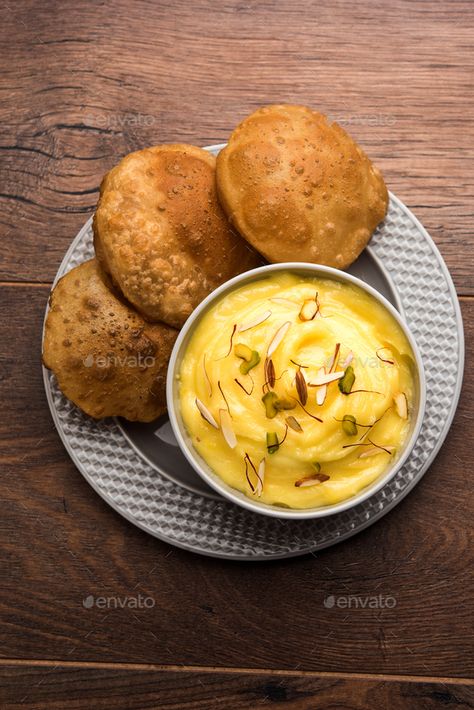 Shrikhand Puri by stockimagefactory. Indian Sweet Shrikhand served with fried Puri / Poori #Sponsored #stockimagefactory, #Indian, #Shrikhand, #Puri Shrikhand Puri, Textures Art, Indian Sweet, Best Breakfast, Hummus, Composition, Nutrition, India, Dolls