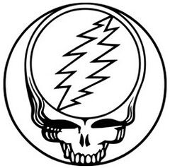 Grateful Dead Steal Your Face outline | Zoooma | Flickr Grateful Dead Tattoo, Grateful Dead Skull, Grateful Deadhead, Dead Images, Grateful Dead Bears, Steal Your Face, Face Outline, Dead And Company, Dancing Bears