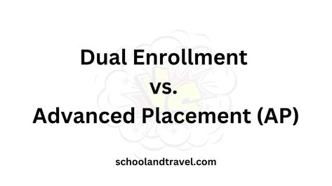 In today’s competitive educational landscape, high school students often seek opportunities to enhance their education and prepare for college. Two popular options that provide such opportunities are dual enrollment and Advanced Placement (AP) programs. This article will explore these aspects in detail, comparing dual enrollment and AP programs to help individuals make educated choices based […] The post Dual Enrollment vs. Advanced Placement (Meaning, Benefits) appeared first on... Dual Enrollment High School Students, Advanced Placement (ap) Program, Dual Enrollment, Ap Exam, Prepare For College, Ap Exams, College Degree, School Counselor, School Students